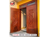 Cửa thép vân gỗ giá rẻ tại Bình Dương - Cam kết đạt chuẩn chất lượng