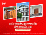CẤU TẠO CỬA THÉP VÂN GỖ ? GIẢI MÃ CẤU TRÚC CHỐNG CHÁY & CHỐNG ỒN