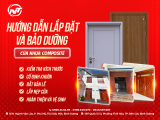 HƯỚNG DẪN LẮP ĐẶT VÀ BẢO DƯỠNG CỬA NHỰA COMPOSITE CHUẨN NHẤT 2024