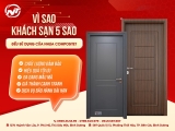 VÌ SAO KHÁCH SẠN 5 SAO ĐỀU SỬ DỤNG CỬA NHỰA COMPOSITE?