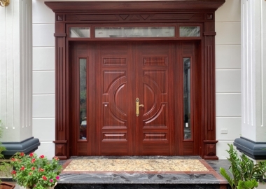 Cửa thép vân gỗ - xu hướng nội thất đảm bảo an toàn cho ngôi nhà bạn