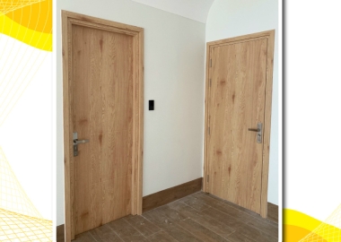Cửa nhựa composite cho công trình dân dụng ở Bình Dương - Miễn phí vận chuyển