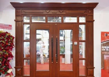Giá cửa thép vân gỗ tốt nhất 2025 tại Bình Dương