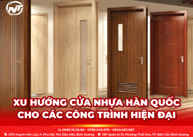 XU HƯỚNG CỬA NHỰA HÀN QUỐC CHO CÁC CÔNG TRÌNH HIỆN ĐẠI