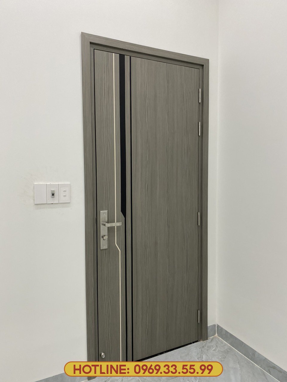 Cửa nhựa composite chống cong vênh tốt ở Bình Dương - Đa dạng kích thước