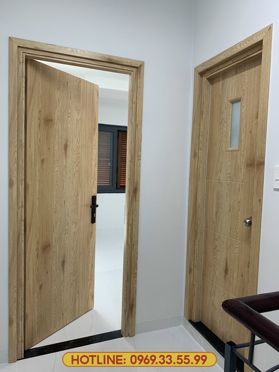 Cửa nhựa composite chống cong vênh tốt ở Bình Dương - Đa dạng kích thước