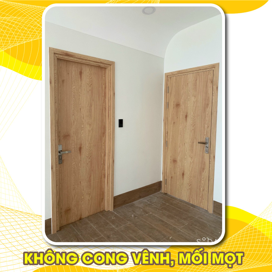 Cửa nhựa composite cho công trình dân dụng ở Bình Dương - Miễn phí vận chuyển