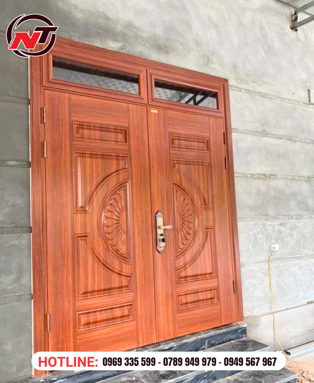 Cửa thép vân gỗ có bị cong vênh, co ngót không
