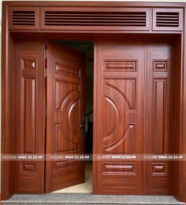 Đơn vị thi công cửa thép vân gỗ chuyên nghiệp tại Bình Dương