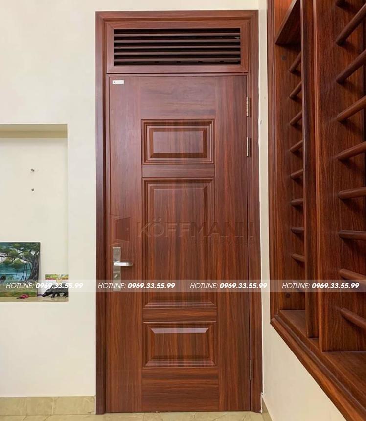 Đơn vị thi công cửa thép vân gỗ chuyên nghiệp tại Bình Dương