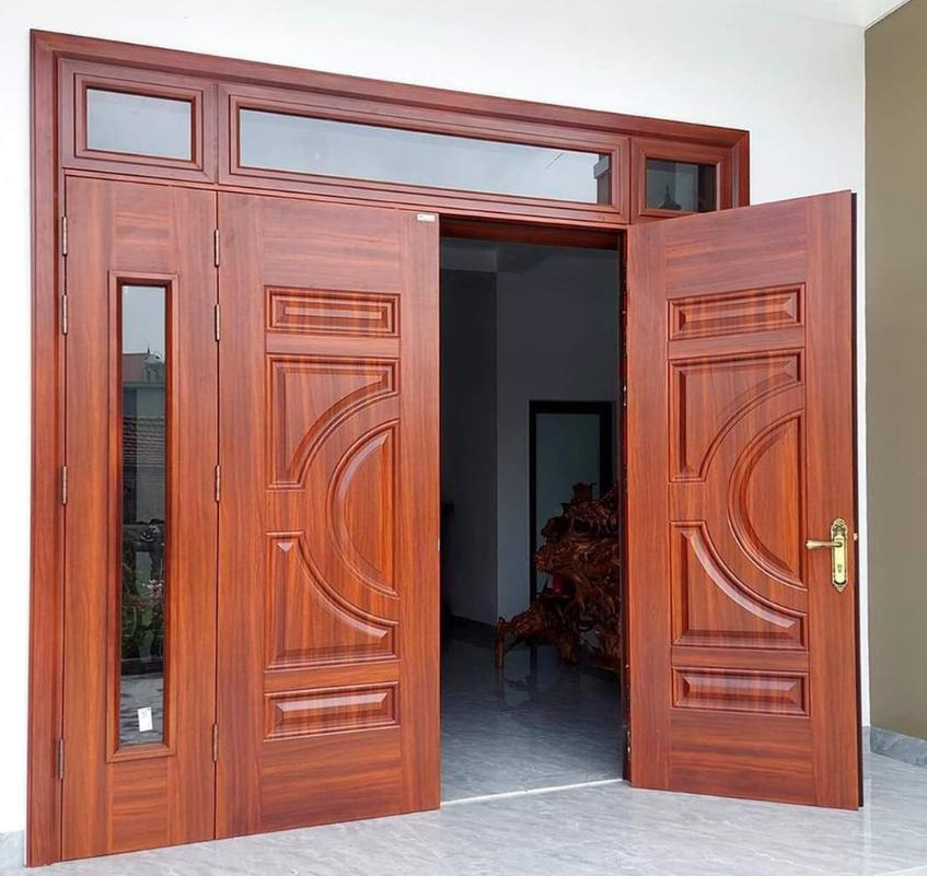 Công ty cung cấp cửa thép vân gỗ giá tốt tại Bình Dương - Giao tận nơi