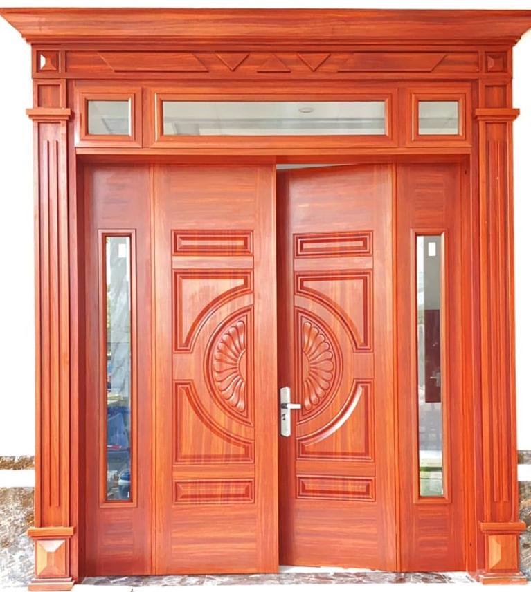 Công ty cung cấp cửa thép vân gỗ giá tốt tại Bình Dương - Giao tận nơi
