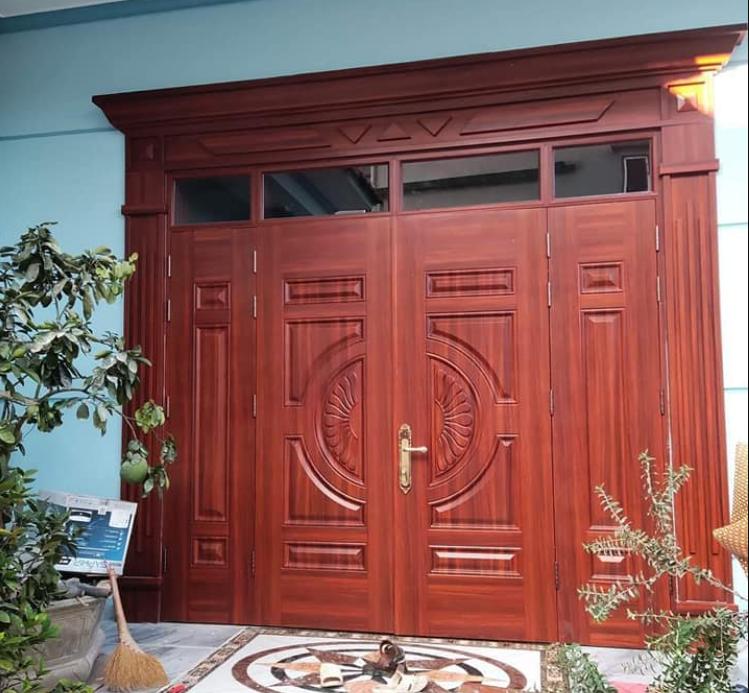 Mua cửa thép vân gỗ giá tốt tại Bình Dương - Cam kết chất lượng đạt chuẩn