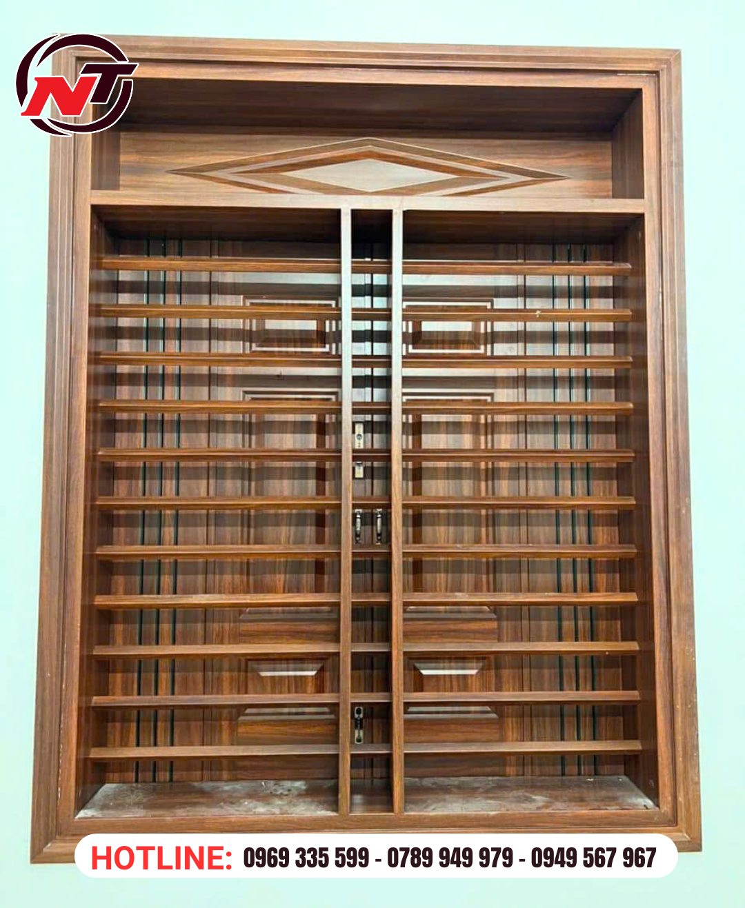 Tư vấn lắp cửa sổ thép vân gỗ theo yêu cầu ở Bình Dương