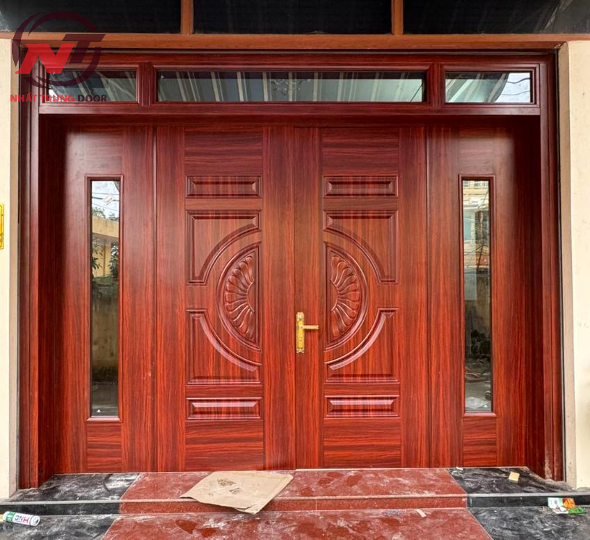 Cửa thép vân gỗ giá rẻ ở Bình Dương – Bảo hành dài hạn