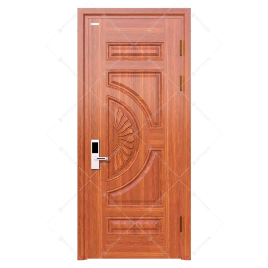 cửa thép vân gỗ 1 cánh KG-1.01H