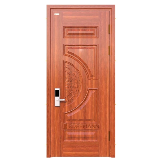 cửa thép vân gỗ 1 cánh KG-1.01T