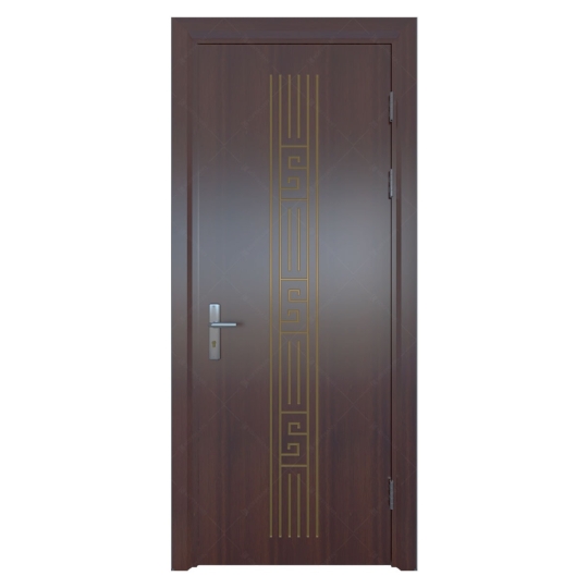  Cửa thép vân gỗ 1 cánh KG-1.30