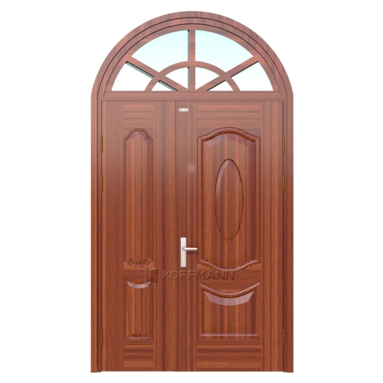 Cửa thép vân gỗ 2 cánh KGV-21.07.07A