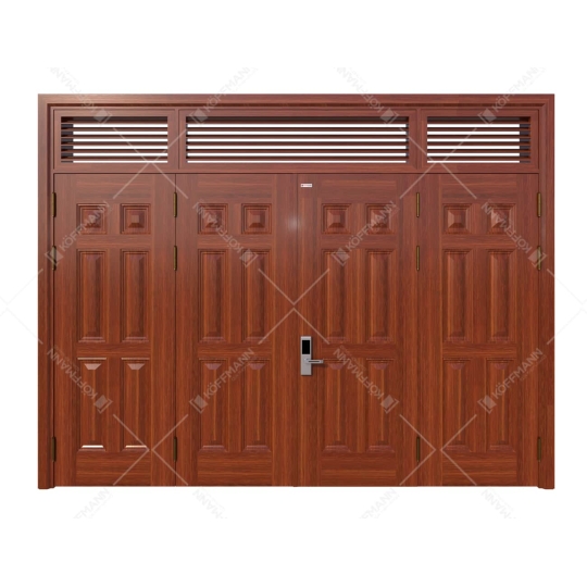 Cửa thép vân gỗ 4 cánh KG-42.04.04-3NC