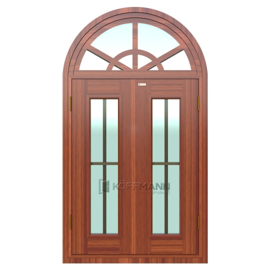 Cửa sổ thép vân gỗ 1 cánh  KSV-22.K.K